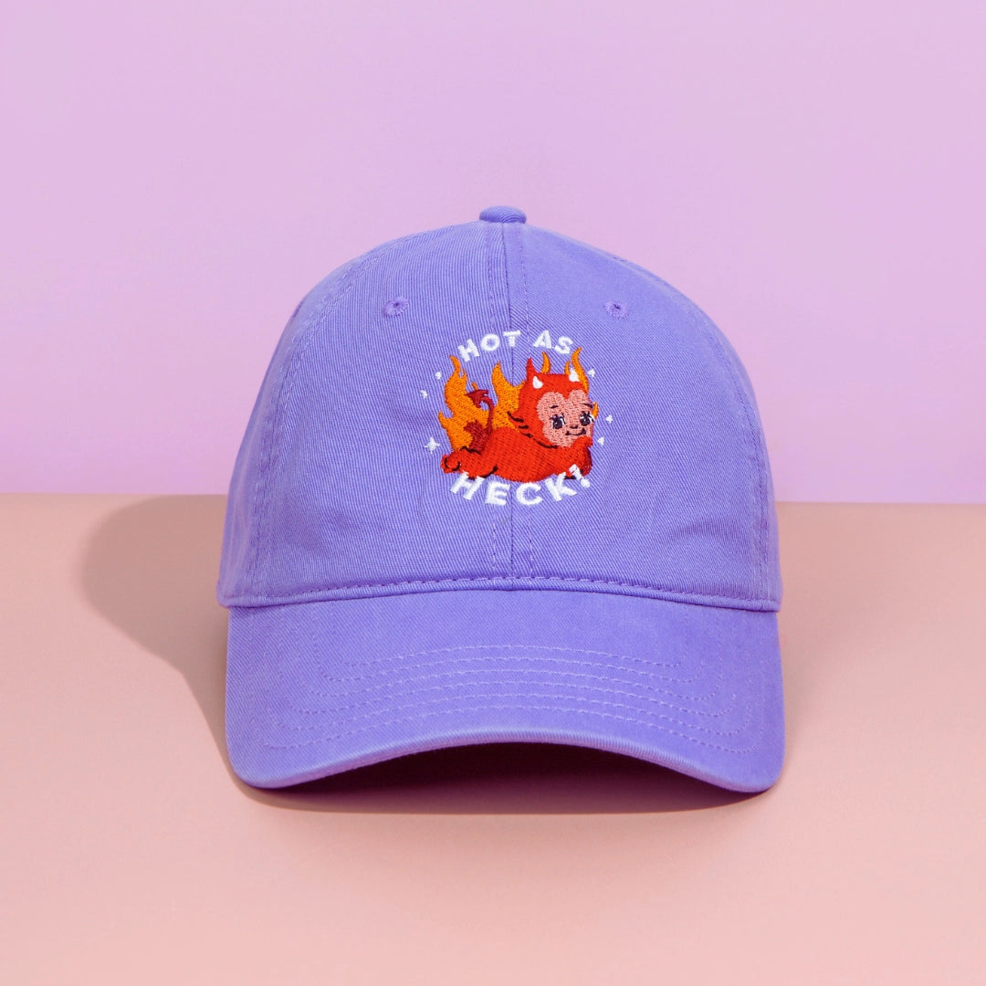 Cotton Embroidered Ball Cap Hats - 100% Cotton with Adjustable Strap and Metal Clasp