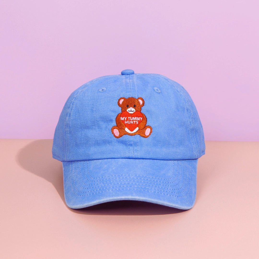 Cotton Embroidered Ball Cap Hats - 100% Cotton with Adjustable Strap and Metal Clasp