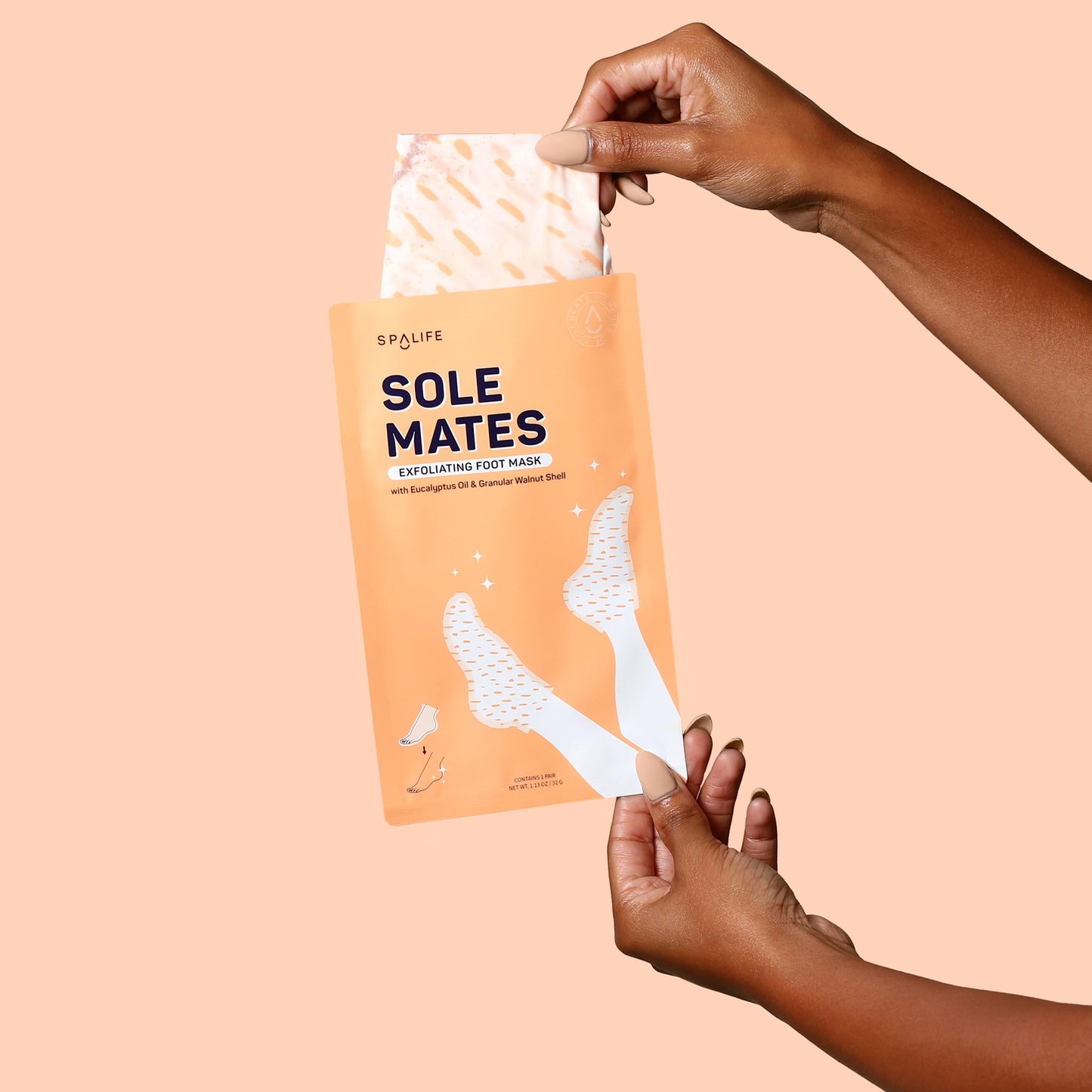 Sole Mates Exfoliating Foot Mask - 3 Pack