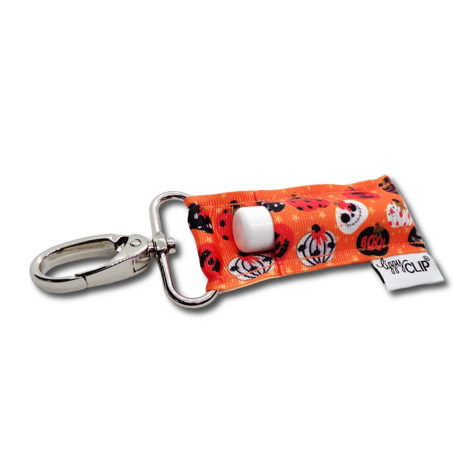 Halloween/ Fall Lippy Clips - Assorted Pattern Keychain Lip Balm Holders
