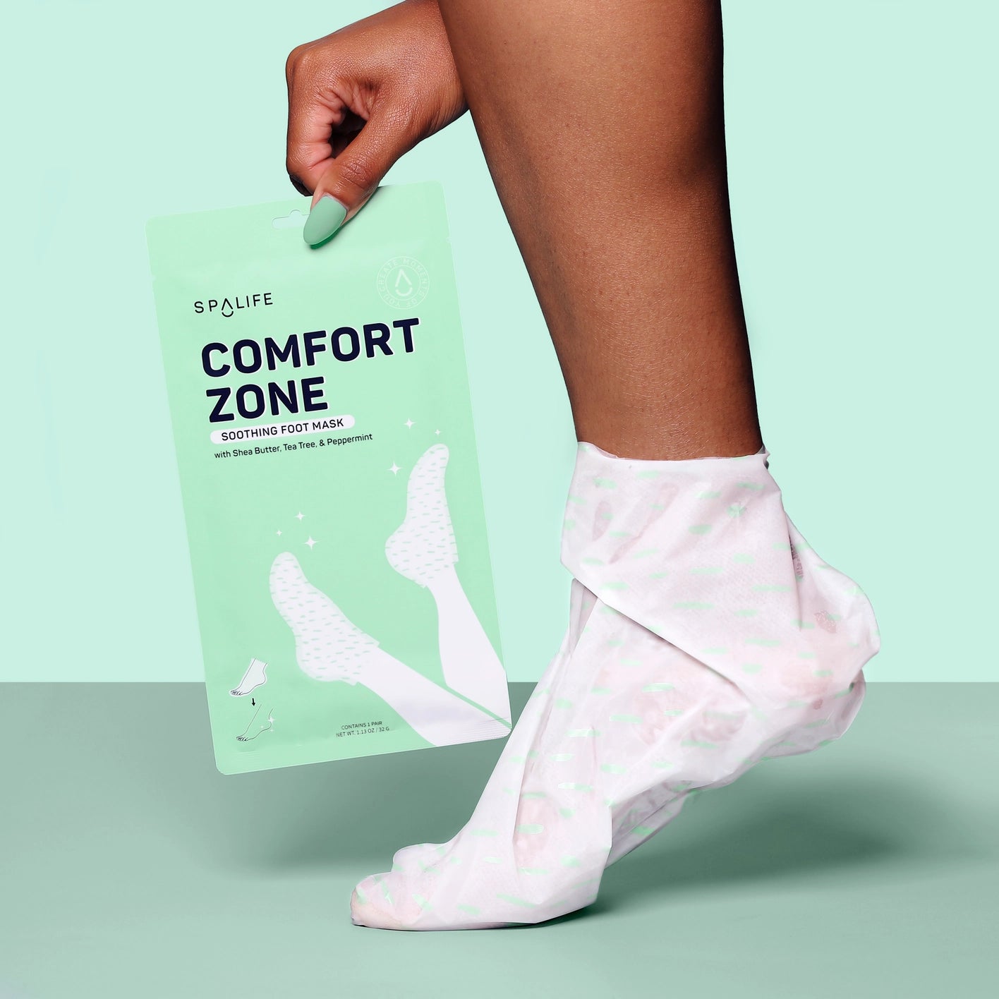 Comfort Zone Soothing Foot Mask with - 3 Pack