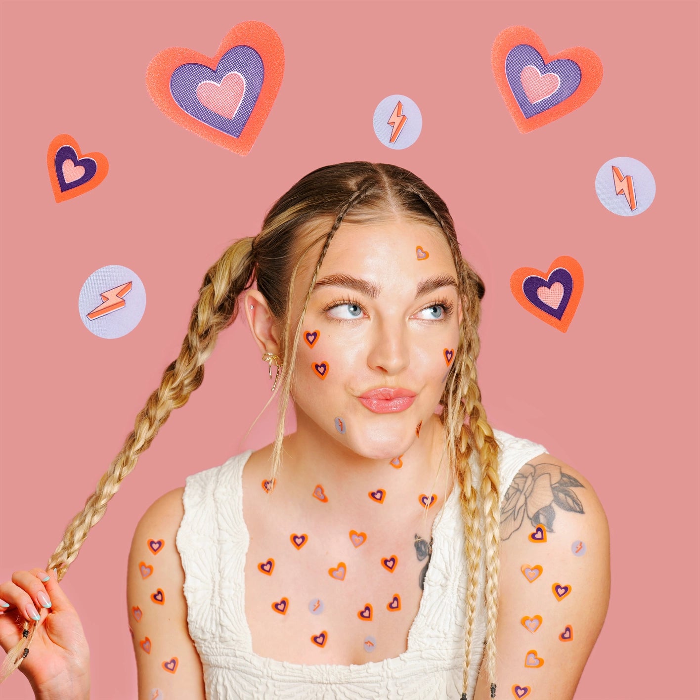 Beating Hearts Hydrocolloid Pimple Patches