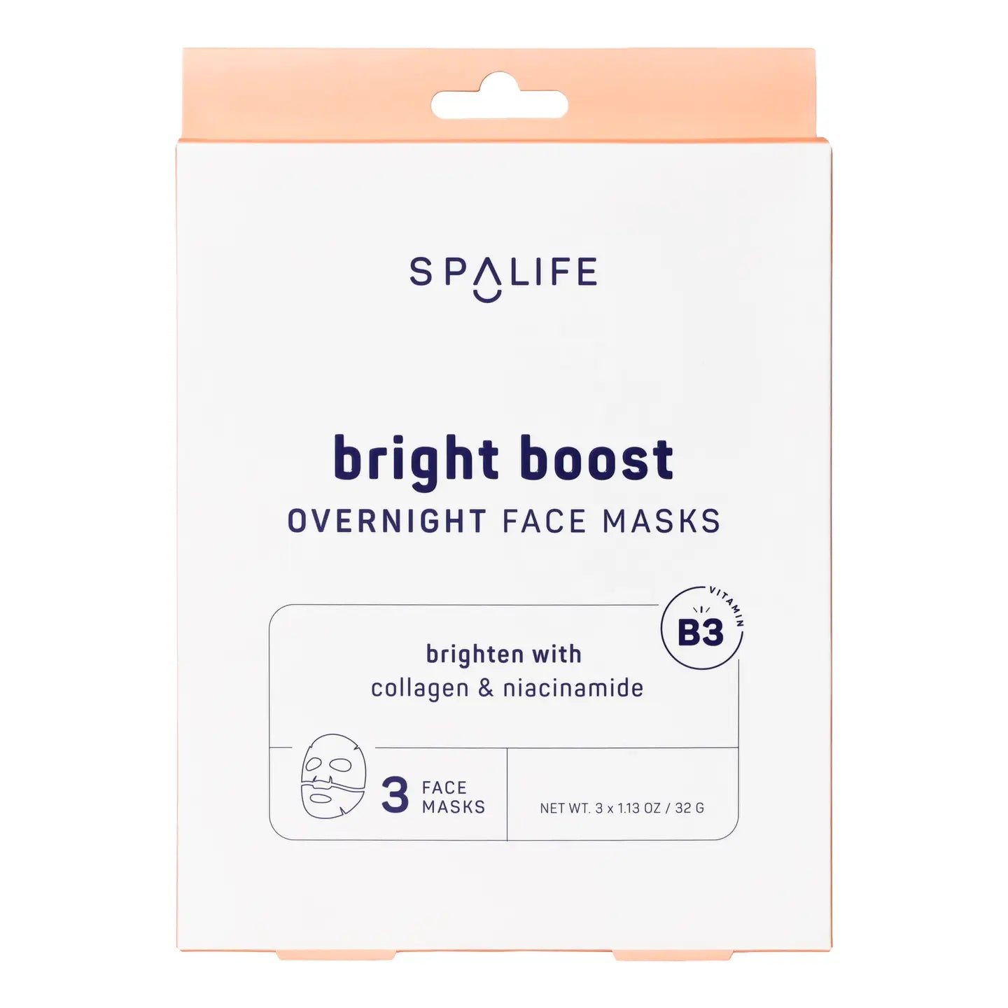 Bright Boost Brightening Overnight Face Masks - 3 Pack
