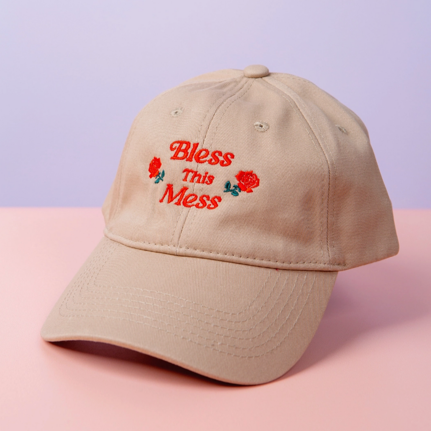 Cotton Embroidered Ball Cap Hats - 100% Cotton with Adjustable Strap and Metal Clasp