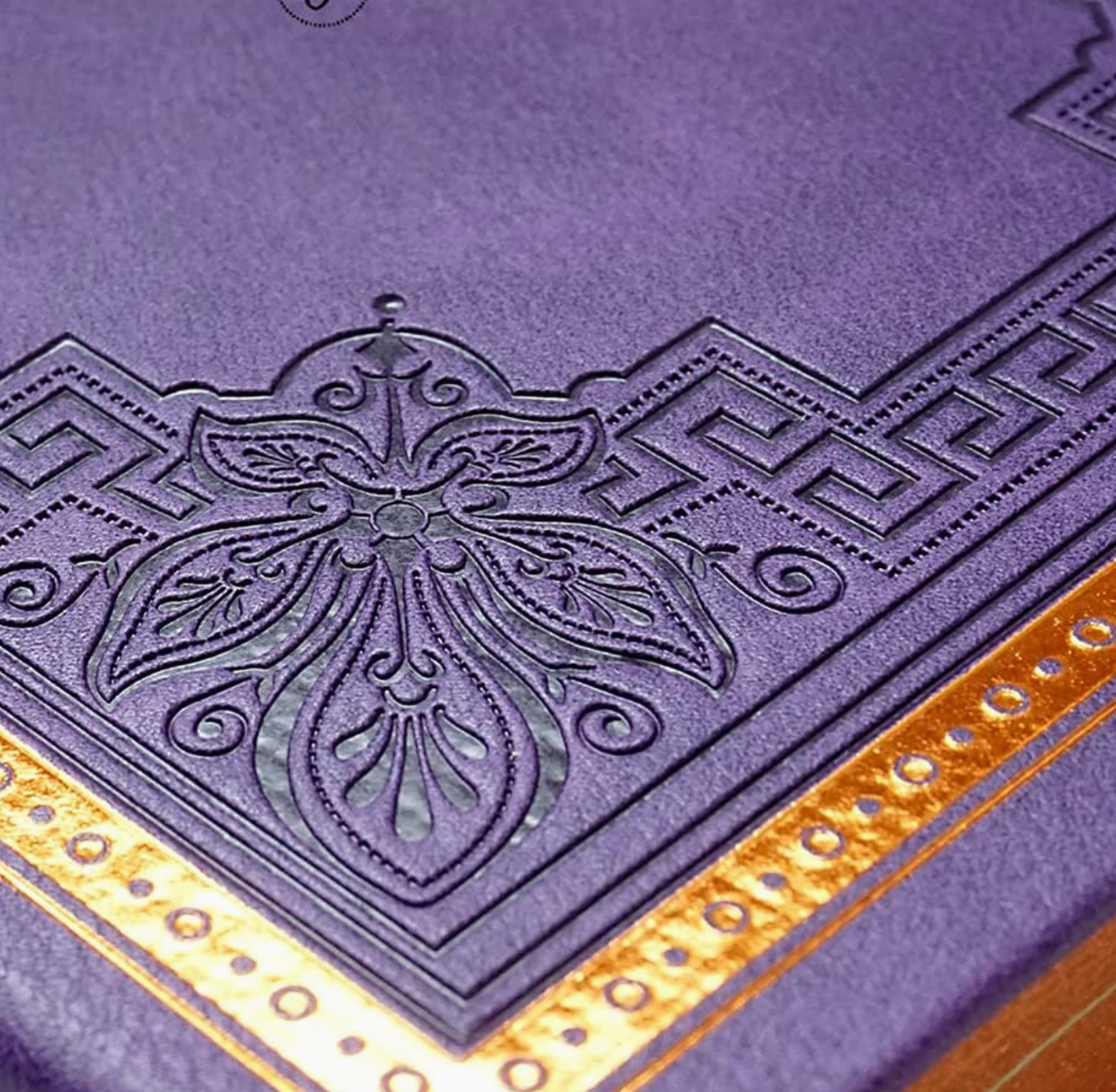 Vintage Style Diary - Gilded Edge Vegan Leather Journal Designed in Canada