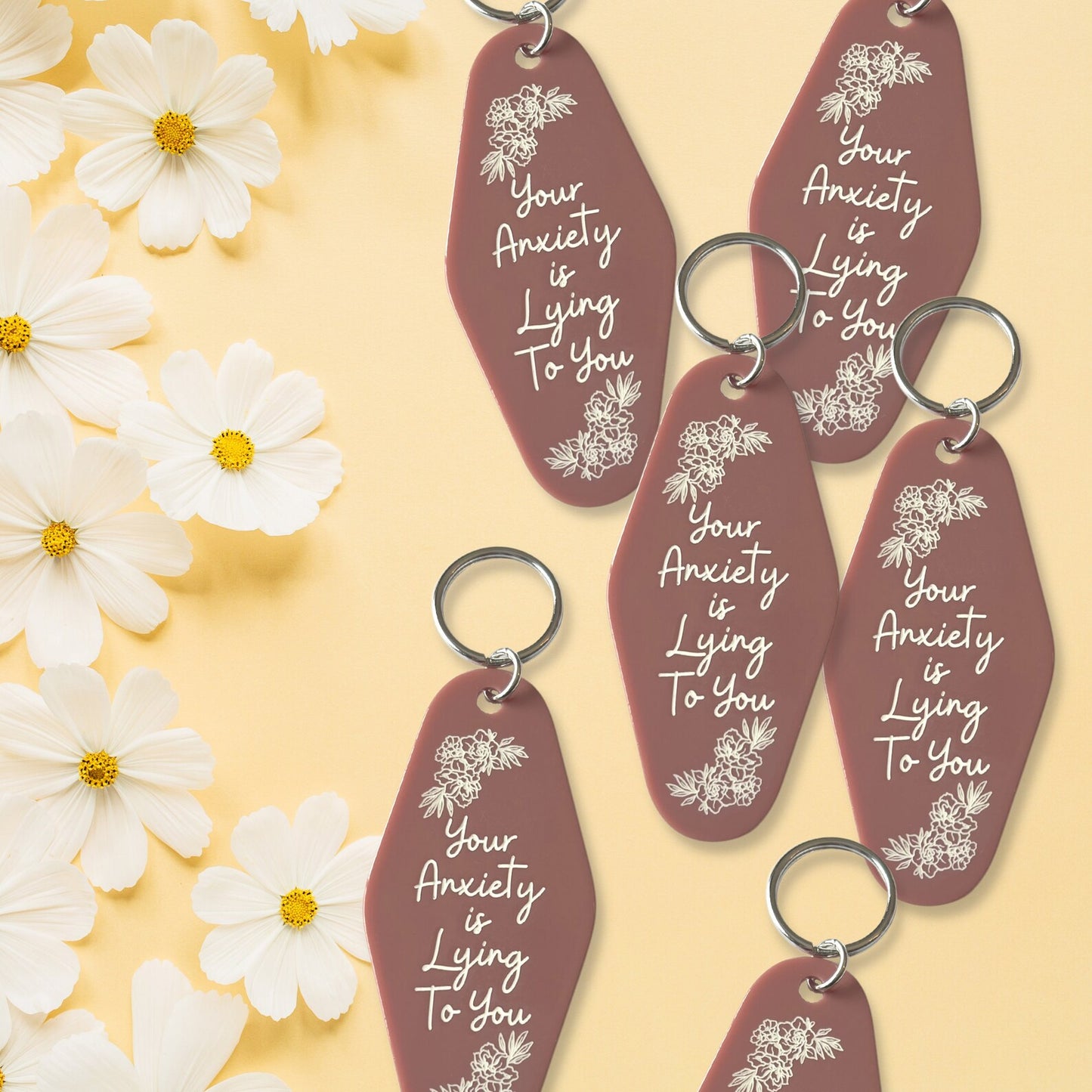 Assorted Motel Keychains - Made in Guelph, ON