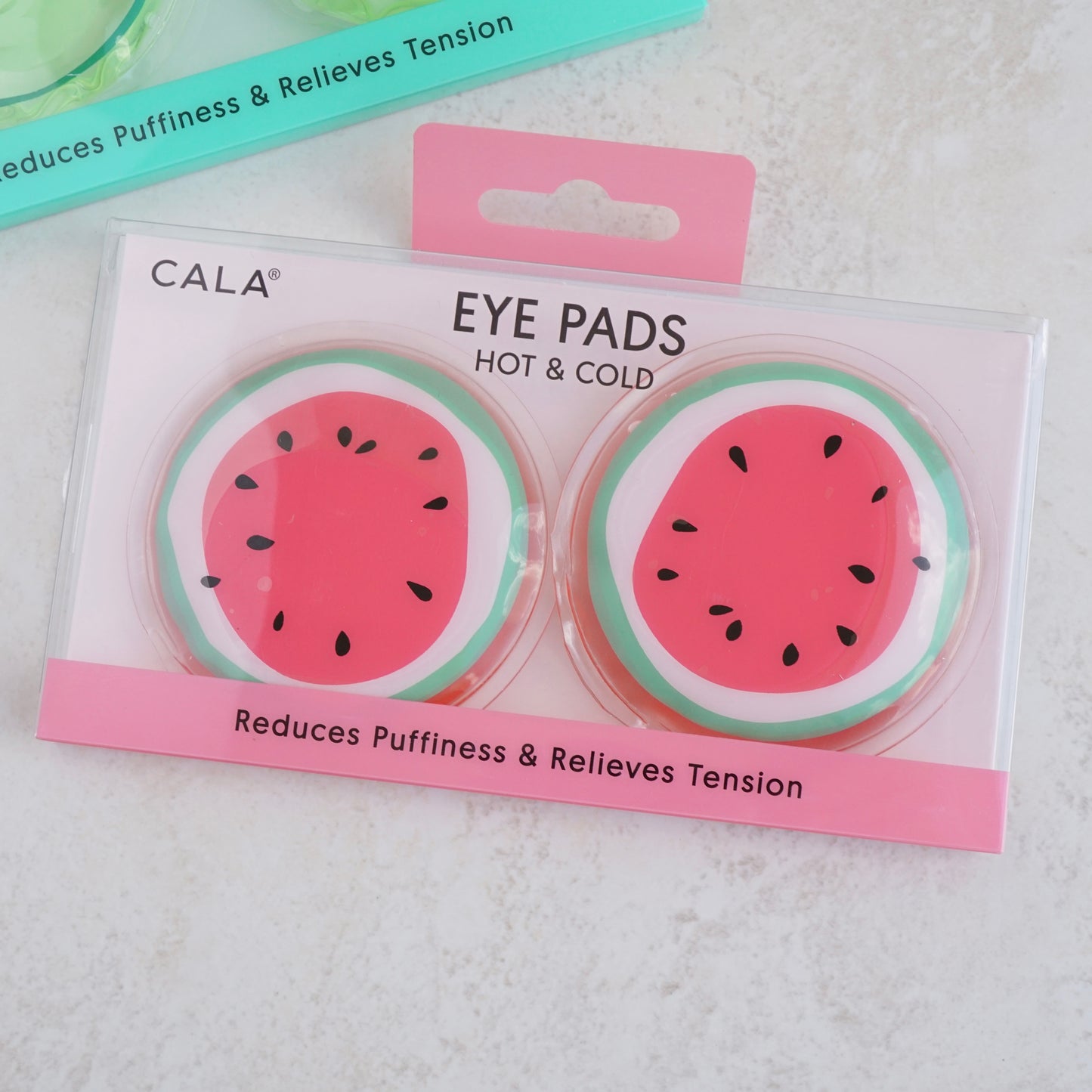 Reusable Hot/Cold Eye Pads - Watermelon, Rainbow, Flamingo, Daisy or Cucumber Shapes