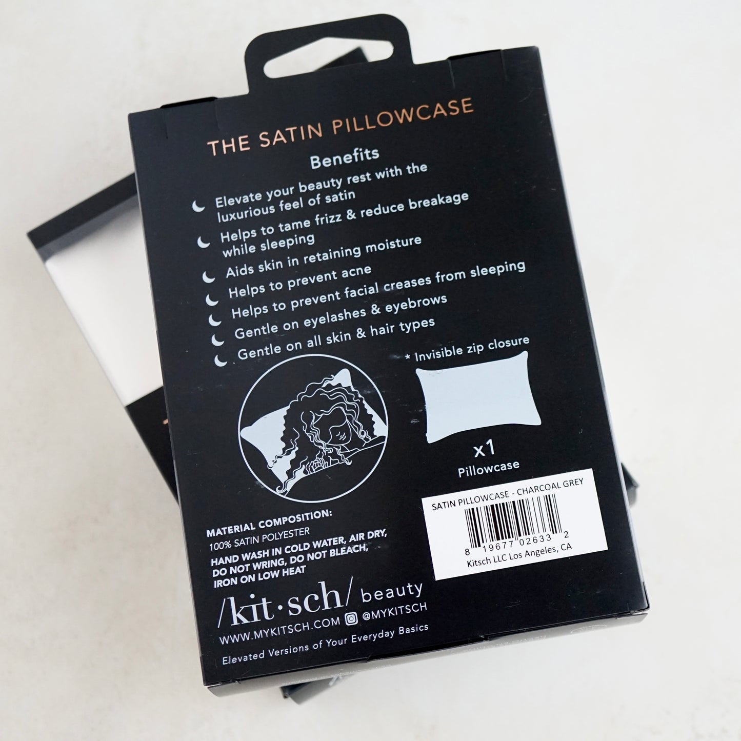 Satin Pillowcases - Standard Pillowcase 26" x 19"