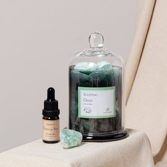 SALE Sleeping Oasis Gemstone Diffuser - Apple, Sandalwood, Amber