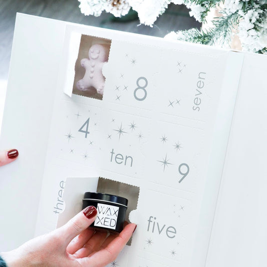 HOLLY JOLLY 24-Day Advent Calendar - by Lovely Body and Waxxed Candle Co