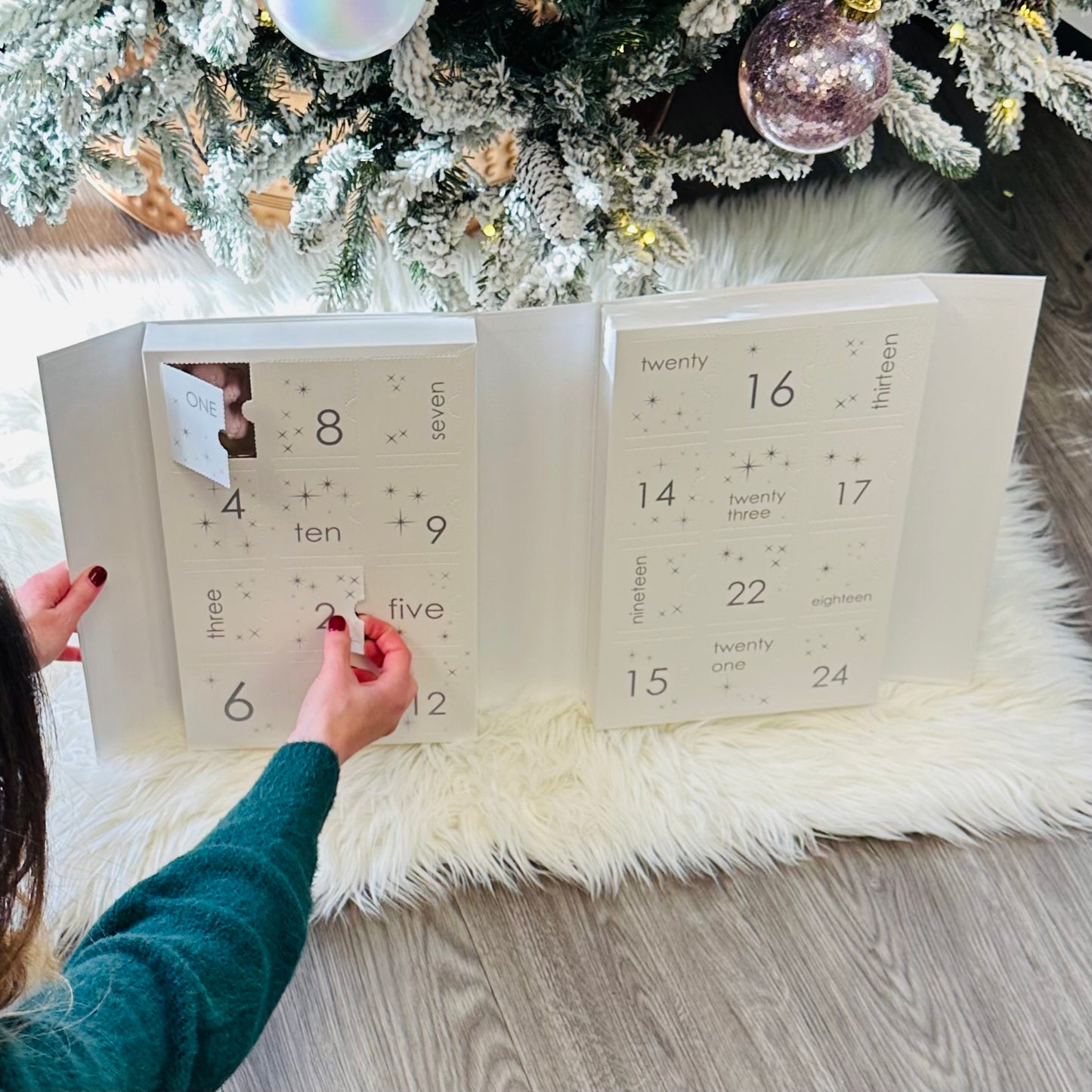 HOLLY JOLLY 24-Day Advent Calendar - by Lovely Body and Waxxed Candle Co