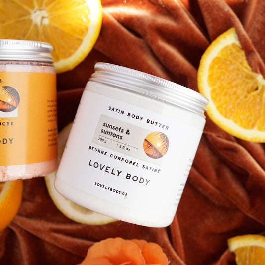 Sunsets & Suntans Satin Body Butter - NEW Improved Formula!