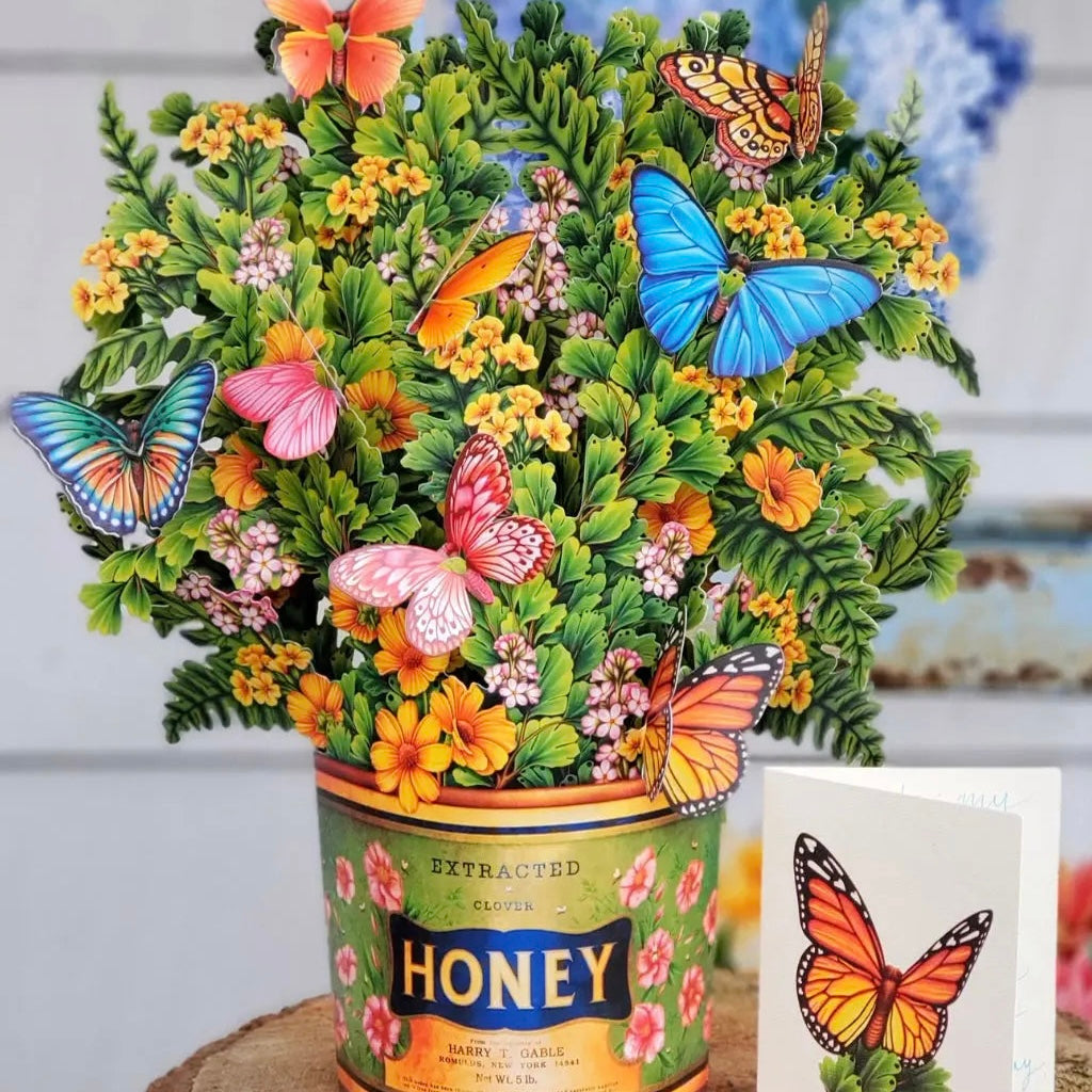 Pop-up Flower Bouquets and Greeting Cards