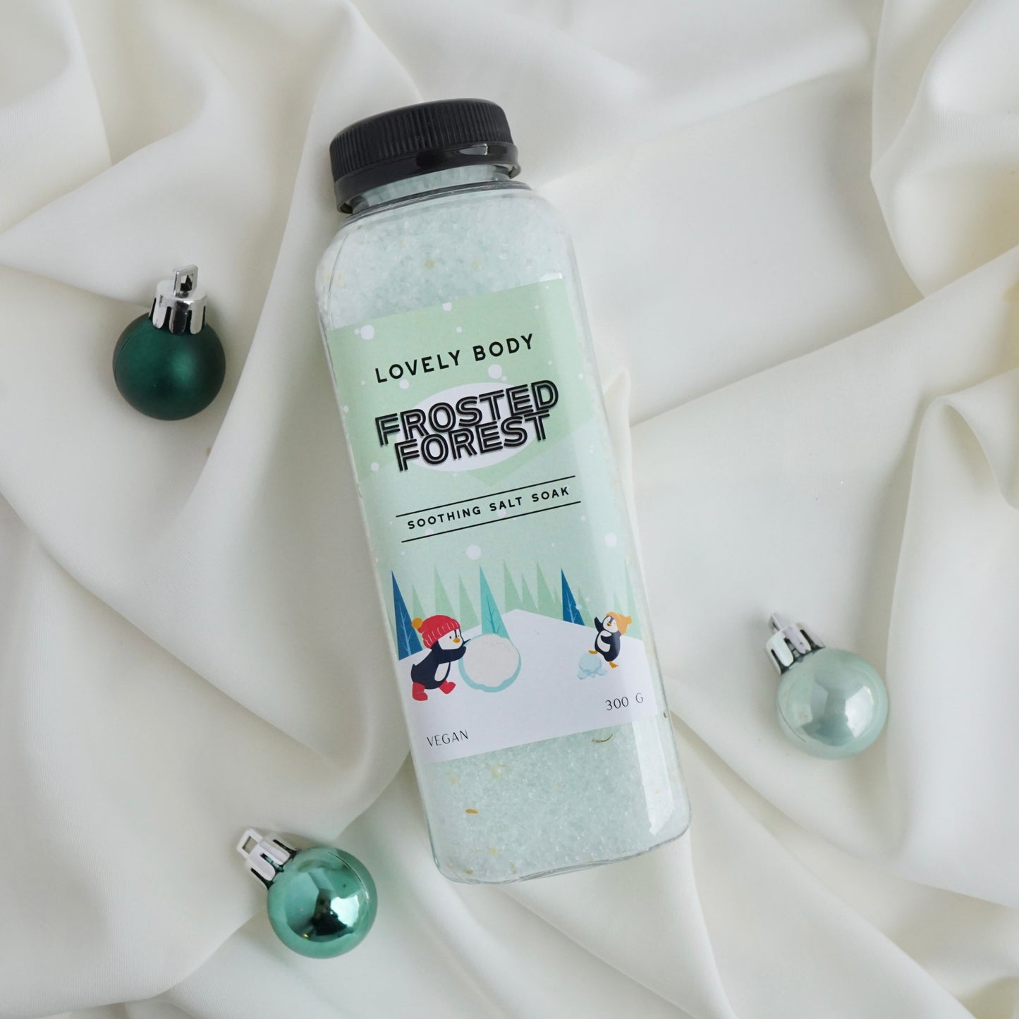 Frosted Forest Holiday Salt Soak