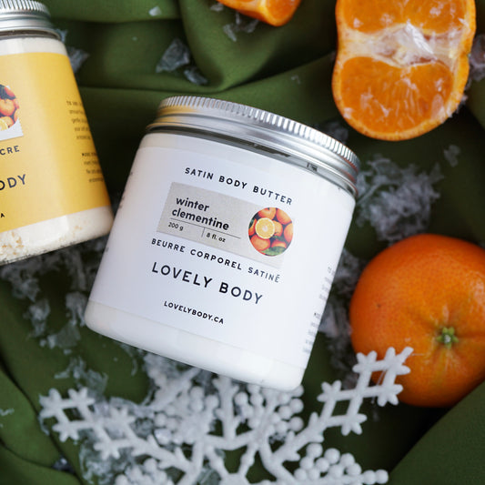 Winter Clementine Satin Body Butter