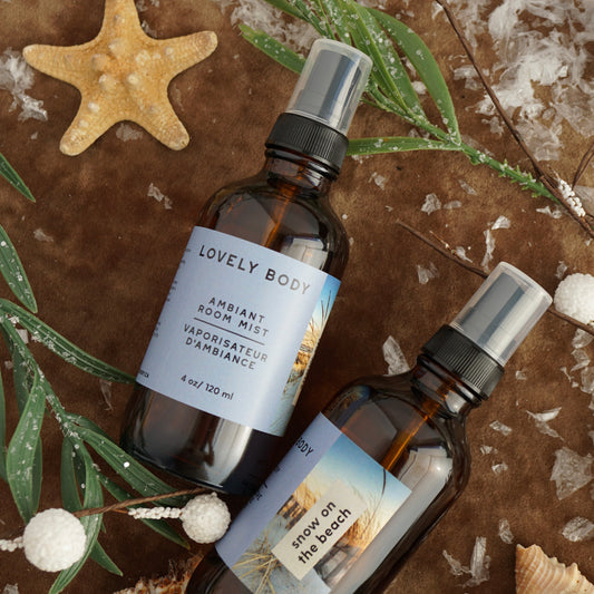 Snow on the Beach - NEW Ambiant Room Mist - Frosted Eucalyptus, Sea Salt, Cool Mint