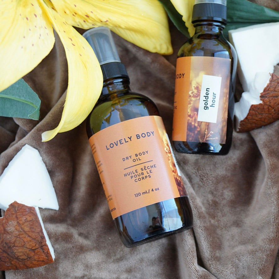 Golden Hour Dry Body Oil - Lightweight Moisturizer - NEW Spring Scent