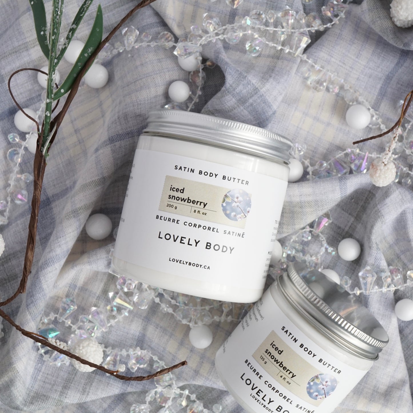Iced Snowberry Satin Body Butter