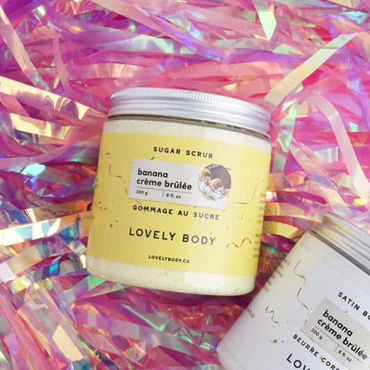 Banana Creme Brulee Sugar Scrub - NEW for Shoppiversary!