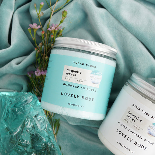 Turquoise Waves Sugar Scrub - NEW Scent