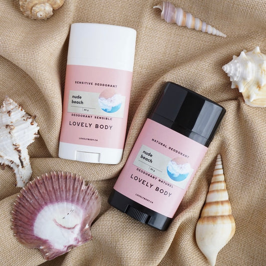 Nude Beach Deodorant Stick - Sensitive and Natural