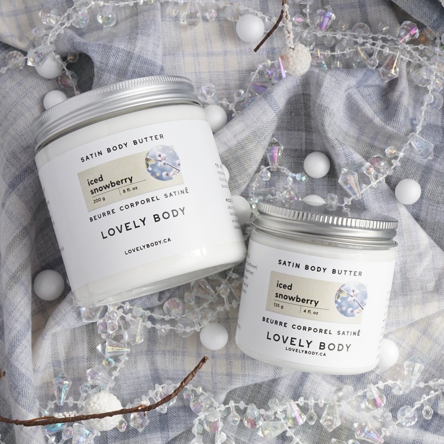 Iced Snowberry Satin Body Butter