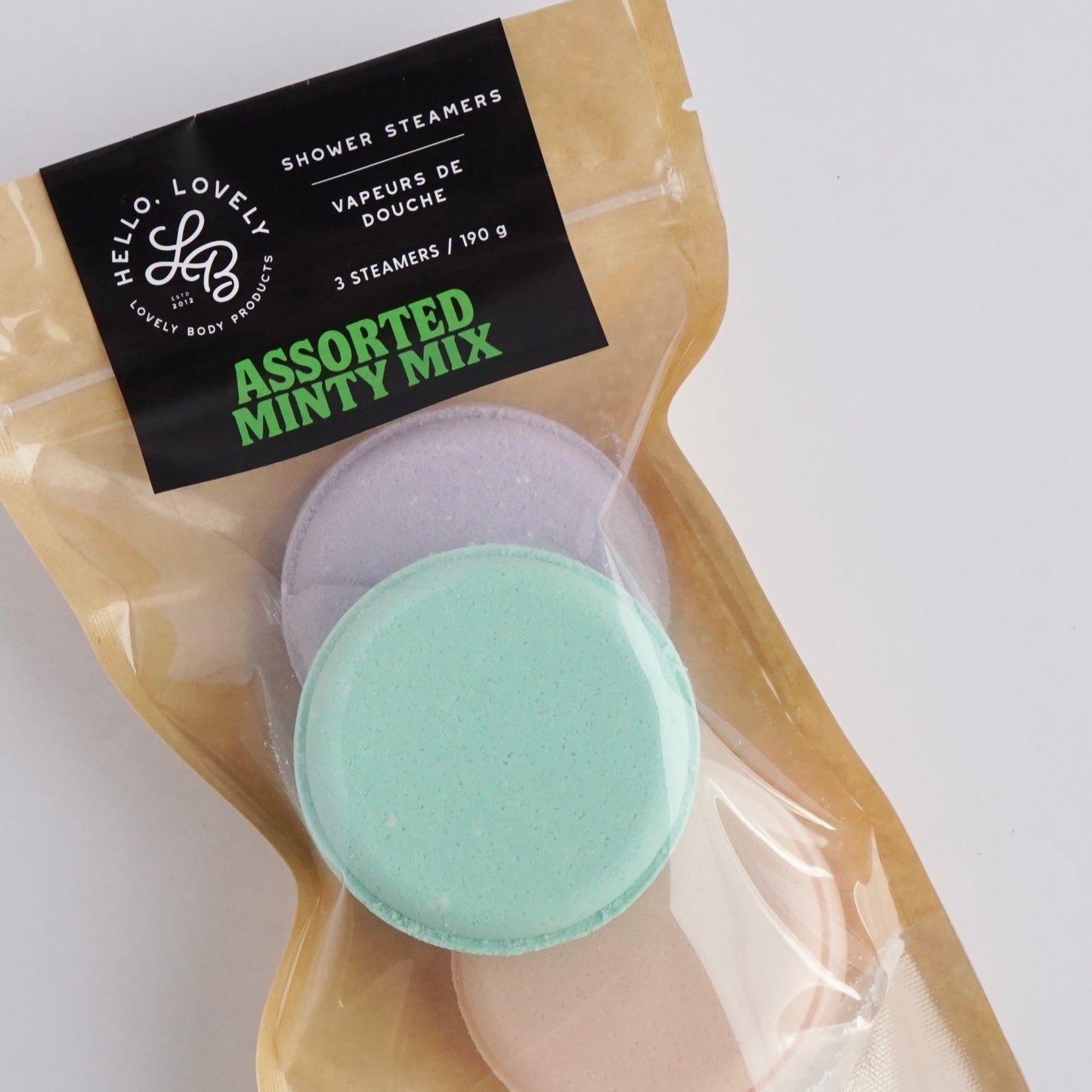 Shower Steamer Sets - 3-pack Gift Bag