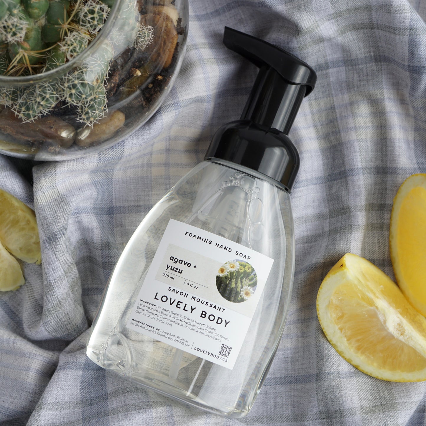 Agave + Yuzu Foaming Hand Soap - NEW Fall Scent