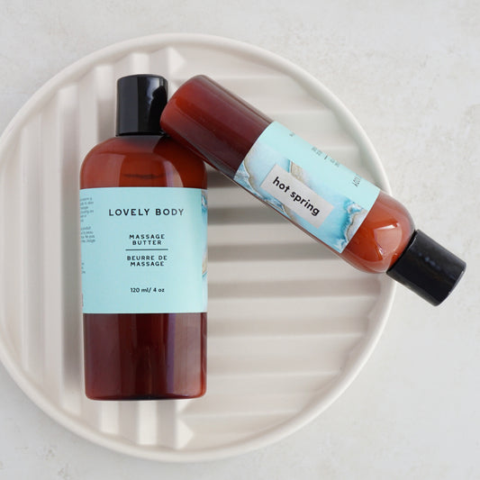 NEW Hot Spring Massage Butter - Lavender, Eucalyptus, Mint