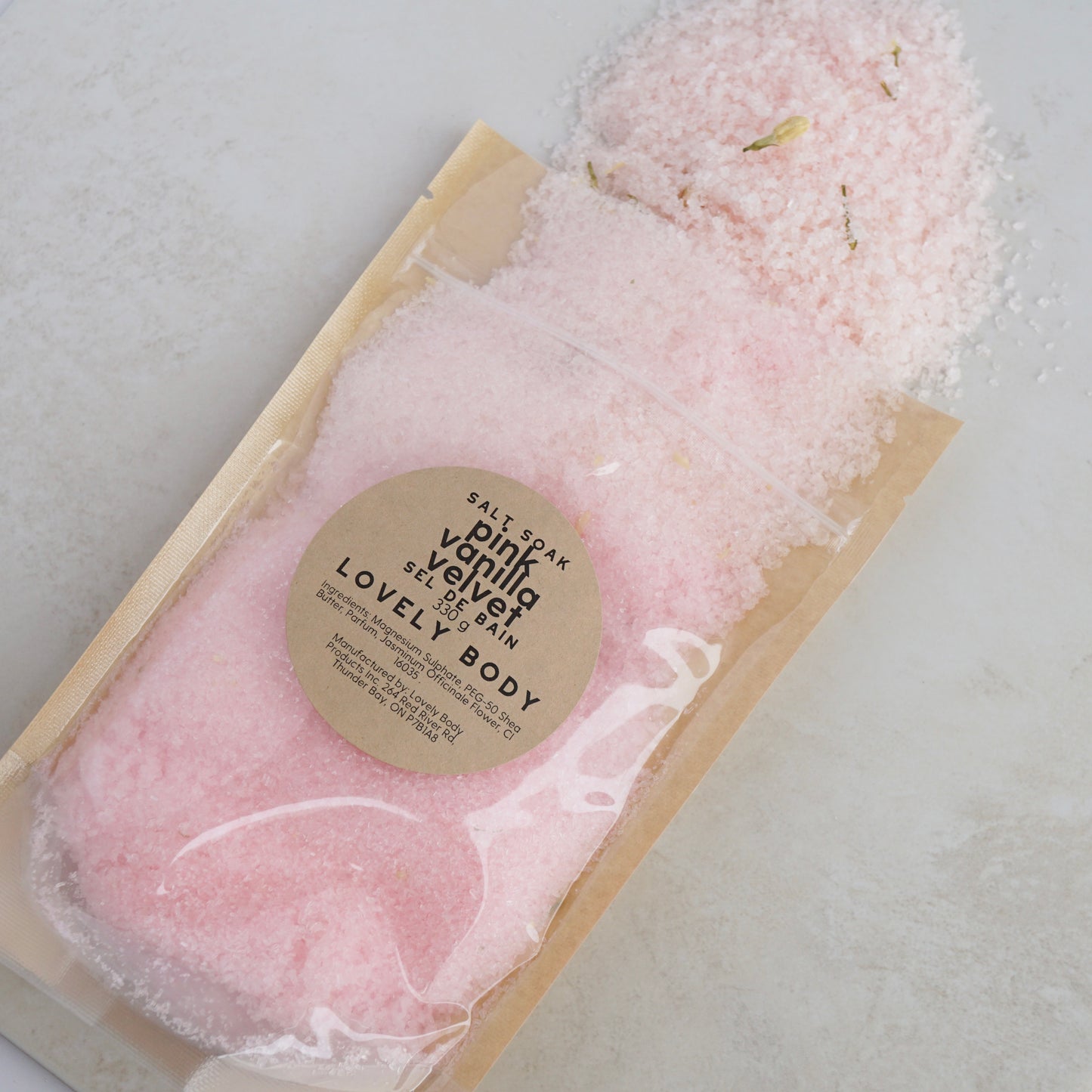 Pink Vanilla Salt Soak - NEW for Valentine's