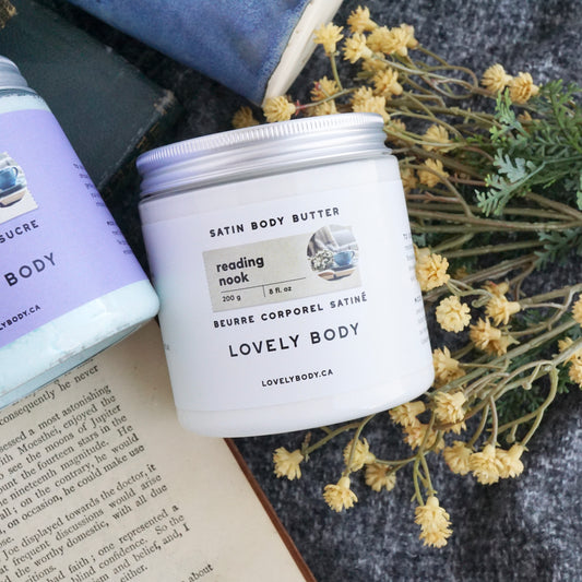 Reading Nook Satin Body Butter - NEW Scent for Fall