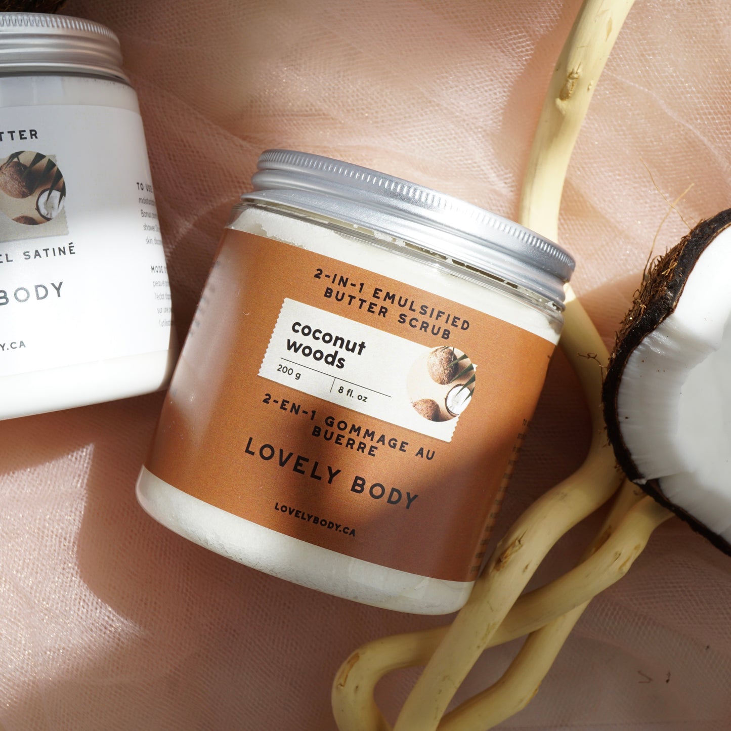 Coconut Woods 2-in-1 Emulsifying Butter Scrub