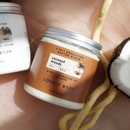 Coconut Woods 2-in-1 Emulsifying Butter Scrub