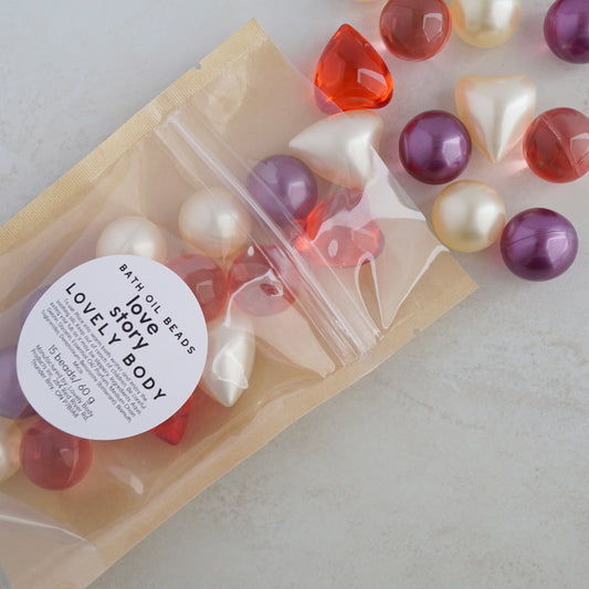 Love Story Bath Oil Beads - NEW for Valentine's