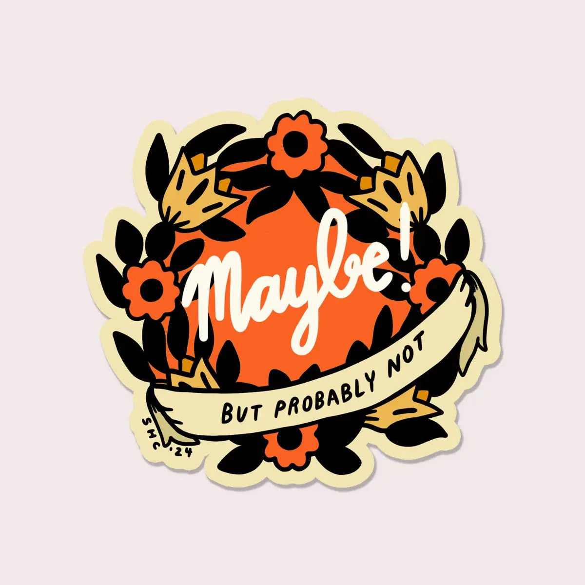 Assorted Waterproof Vinyl Stickers by Stay Home Club