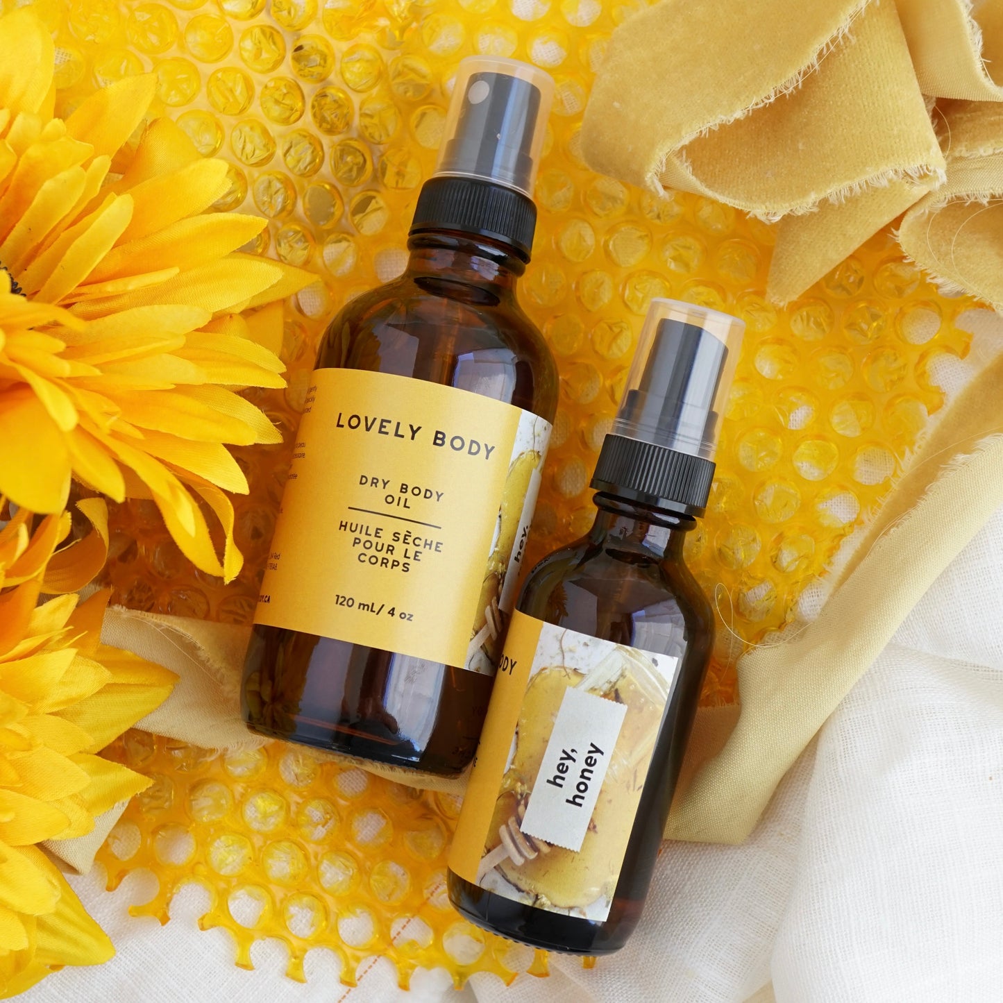 Hey, Honey Dry Body Oil - Lightweight Moisturizer