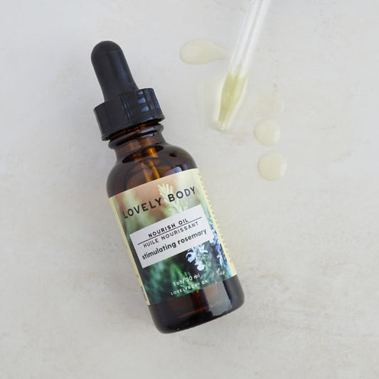 Stimulating Rosemary Nourish Oil - All Natural Moisturizing Oil for Nourishing Hair, Stimulating Scalp