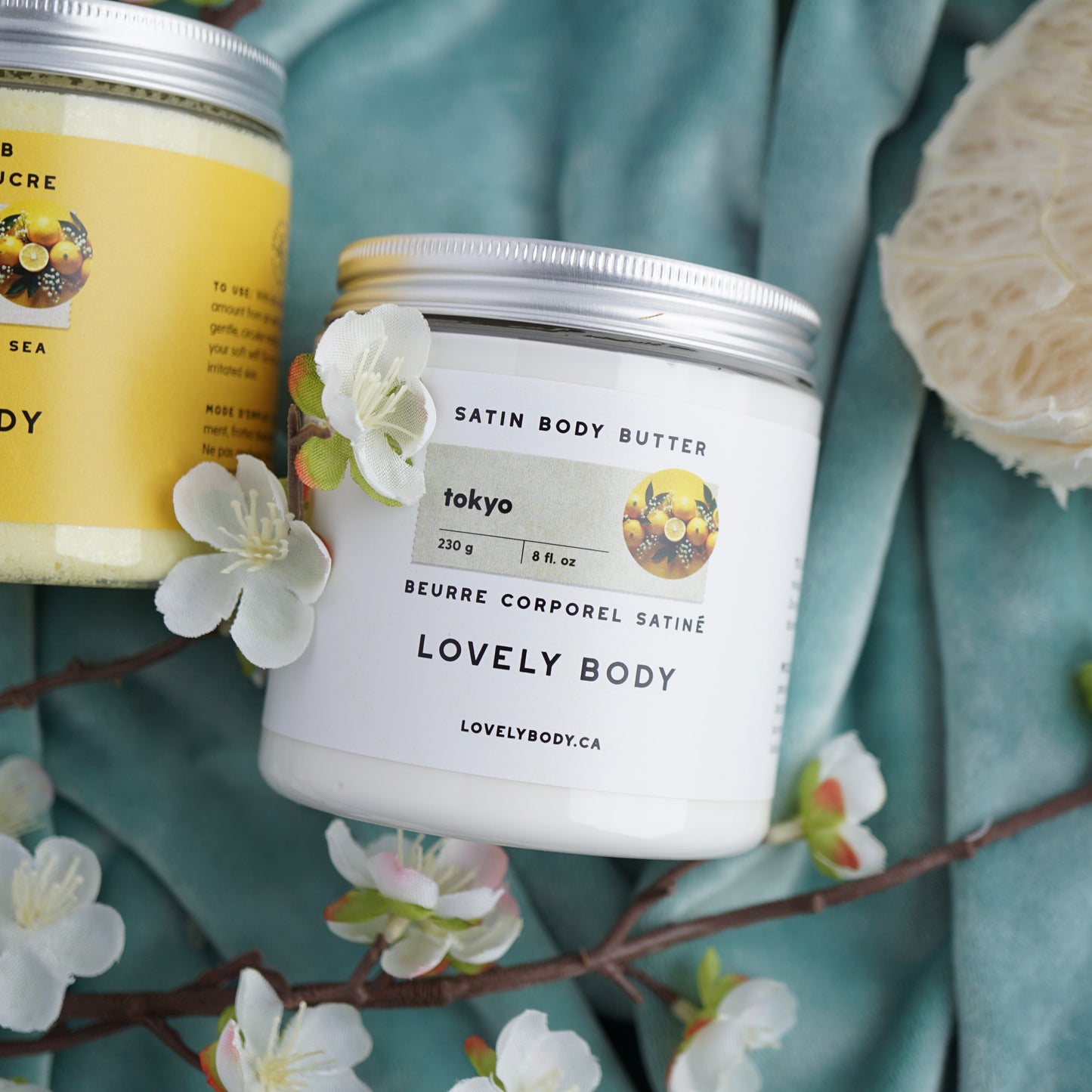 Tokyo Satin Body Butter - NEW Yuzu, Passionfruit, Sea Salt, Amber