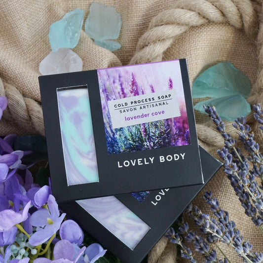 Lavender Cove Cold Process Soap - NEW Scent for Fall