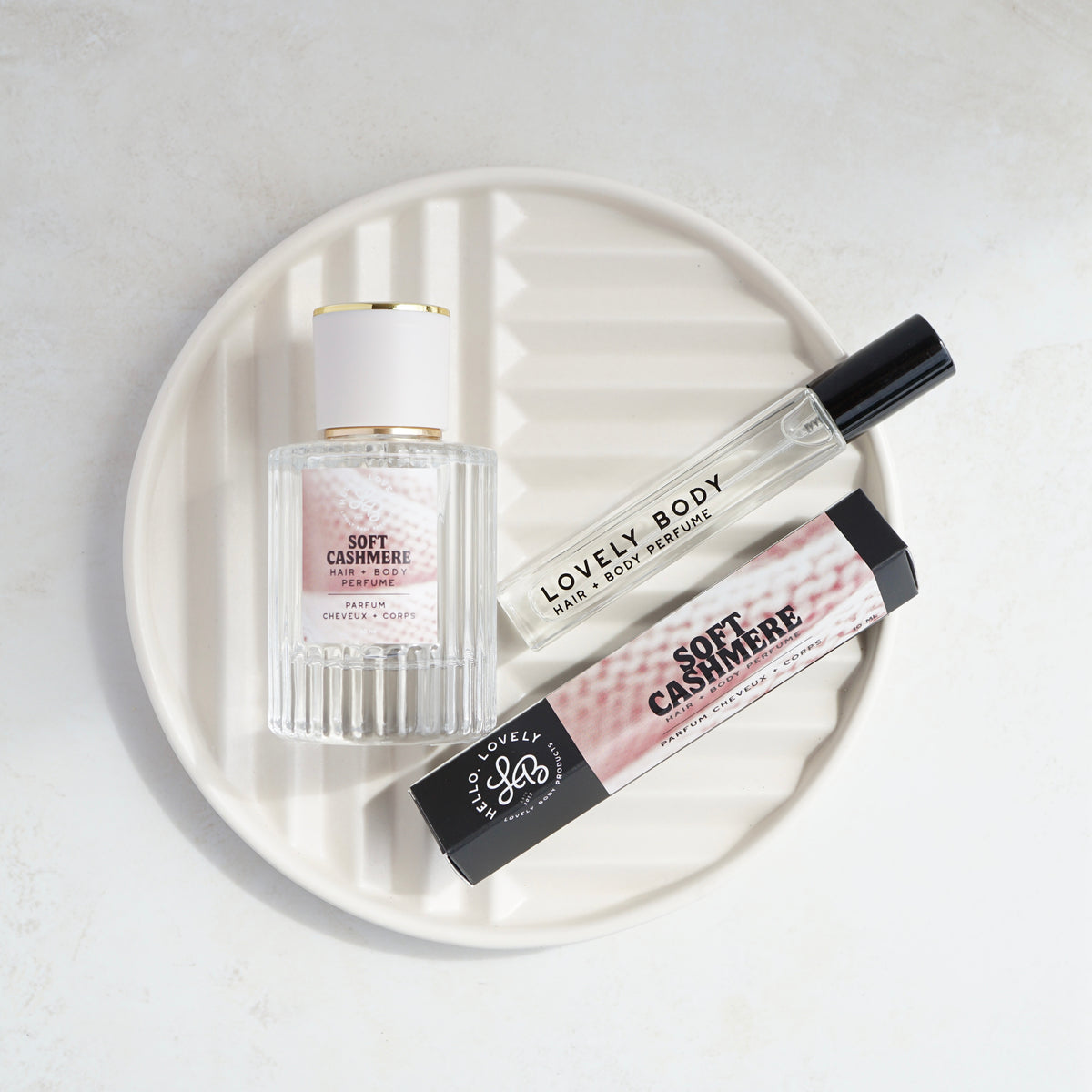 Soft Cashmere Hair and Body Perfume