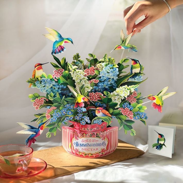 Pop-up Flower Bouquets and Greeting Cards