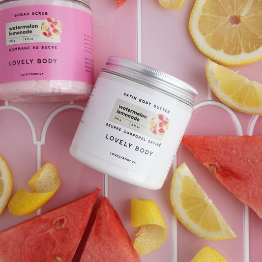Watermelon Lemonade Satin Body Butter - NEW Improved Formula! NEW Summer Scent