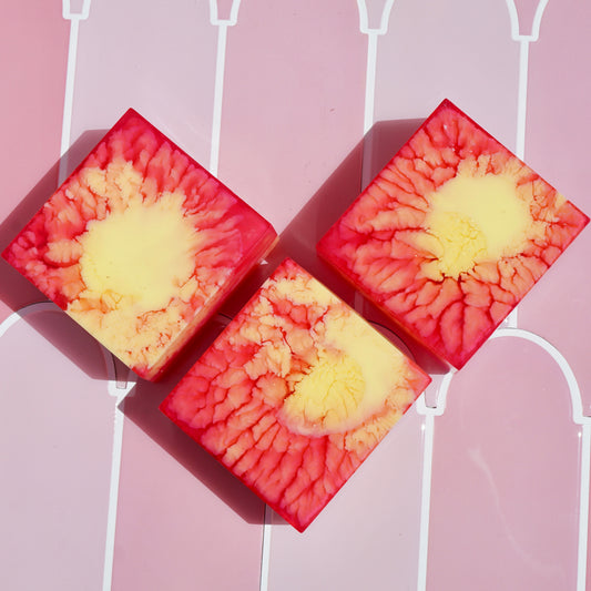 Pink Citrus Tie Dye Soap Soap