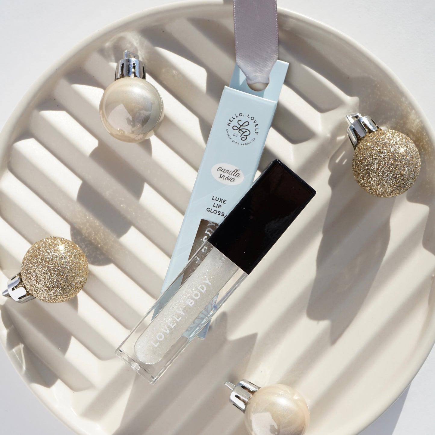 Holiday Lip Gloss Ornaments - ALL NEW Flavours and Shades