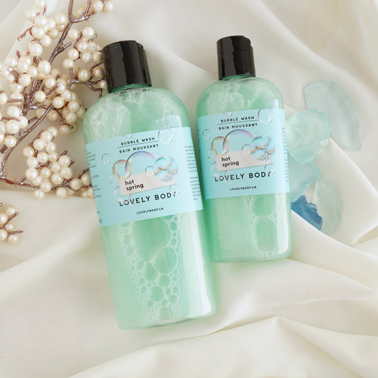 Hot Spring Bubble Wash - 2-in-1 Body Wash and Bubble Bath