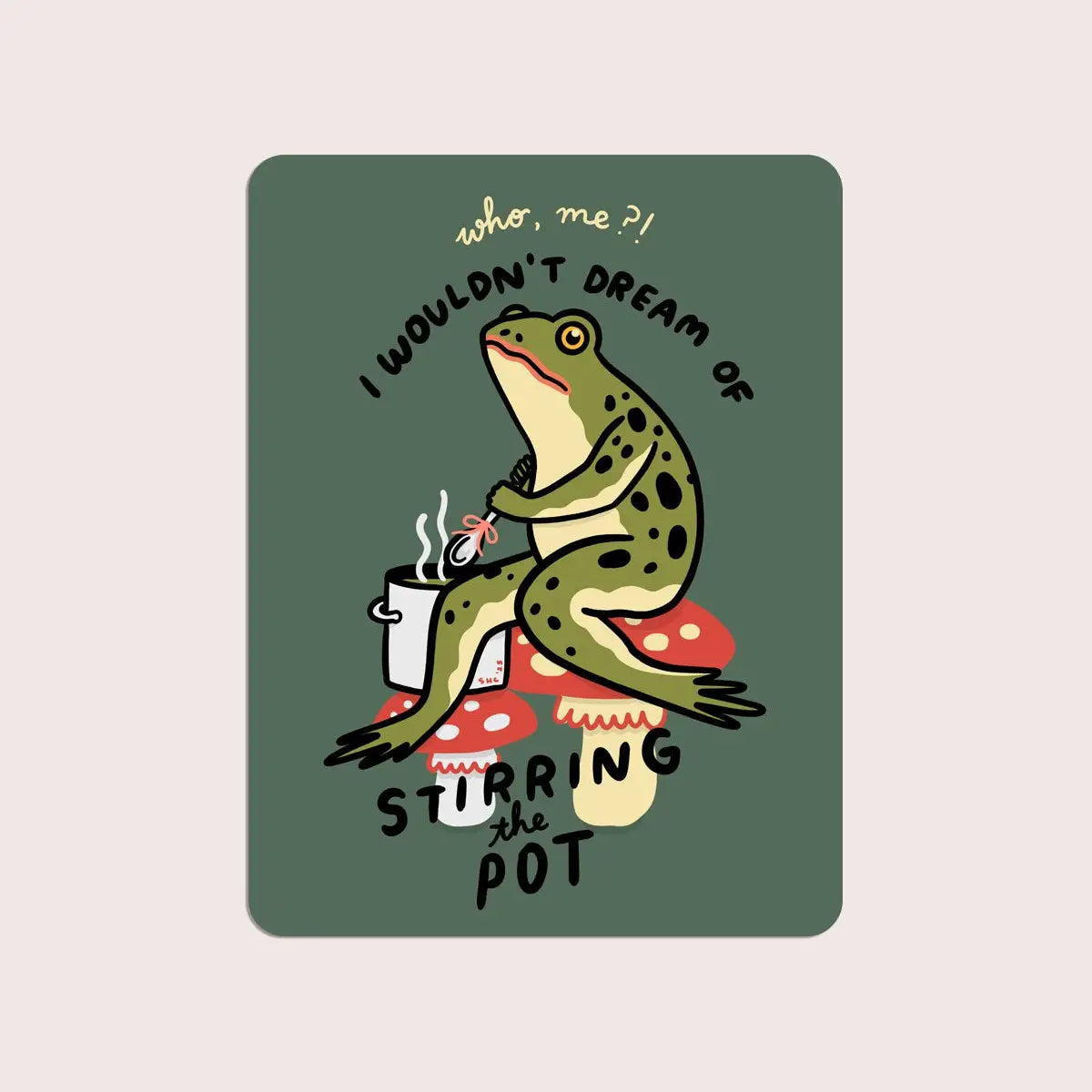 Assorted Waterproof Vinyl Stickers by Stay Home Club