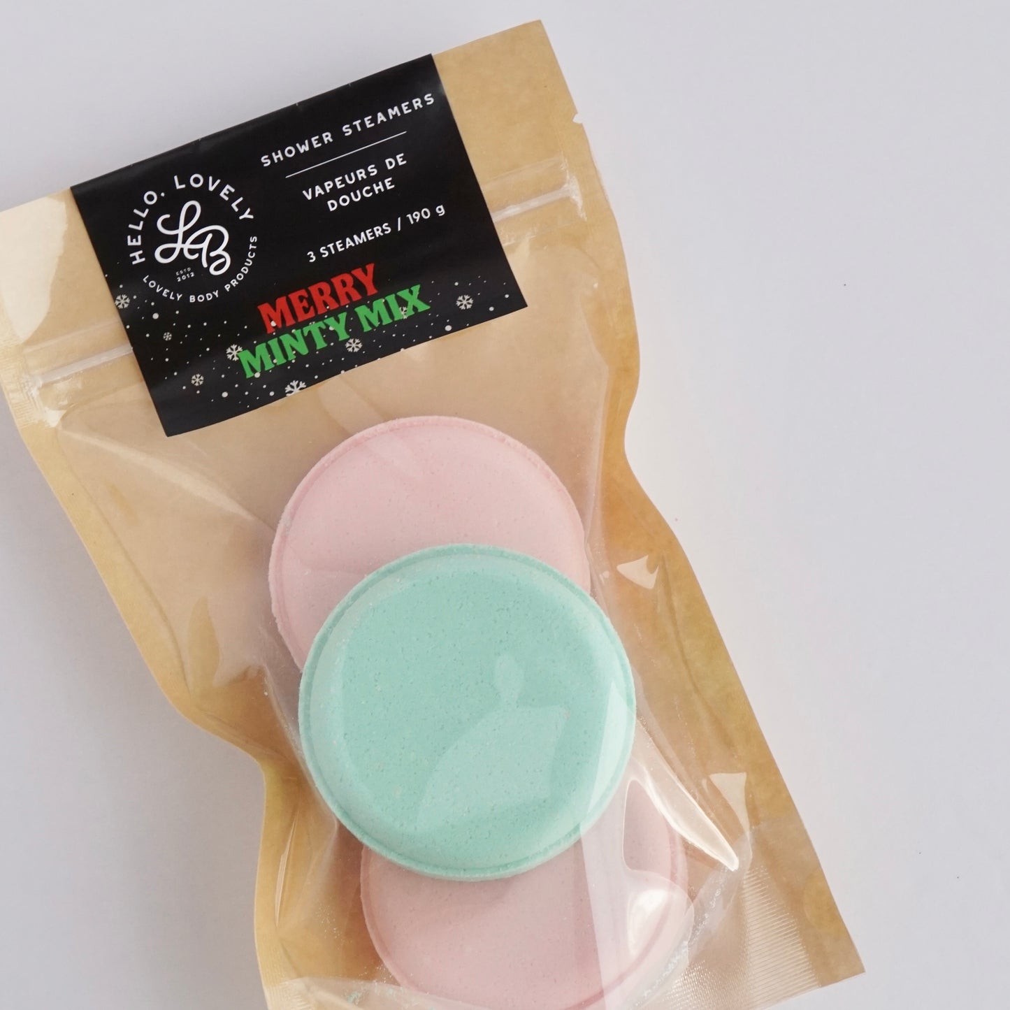 Shower Steamer Sets - 3-pack Gift Bag