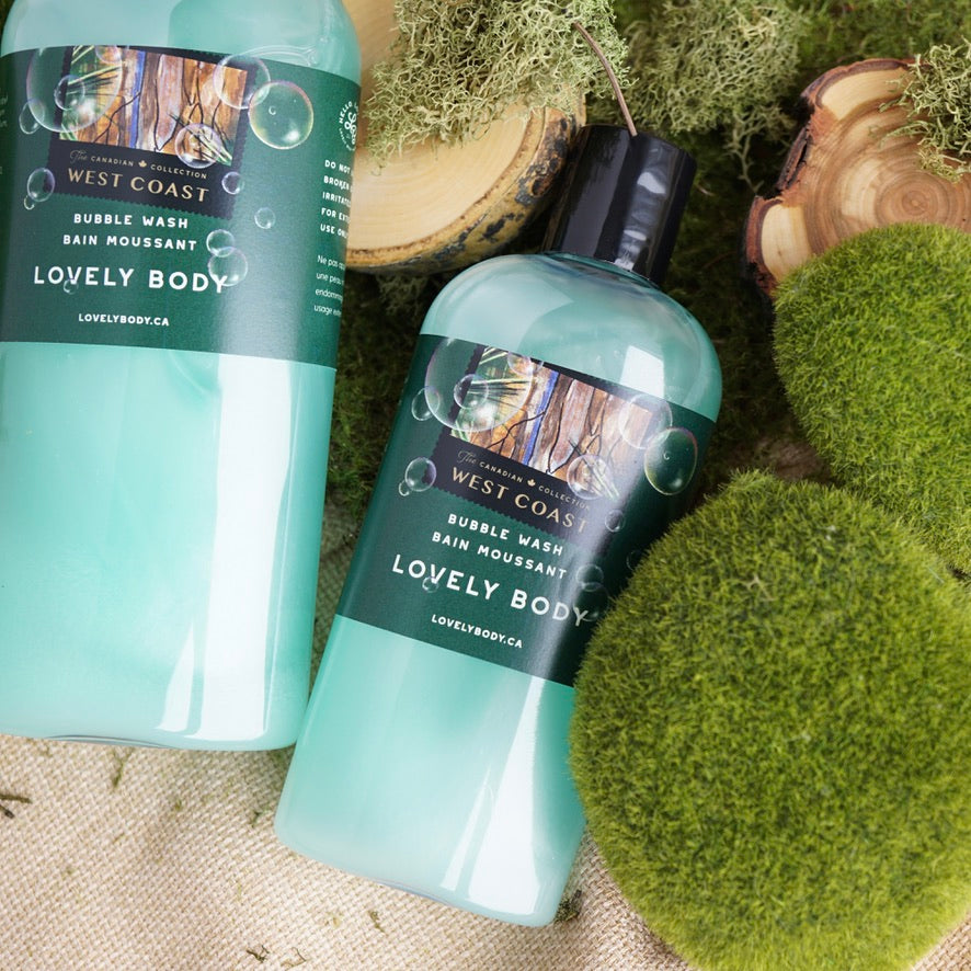 West Coast Bubble Wash - 2-in-1 Body Wash and Bubble Bath - NEW Canadian Collection