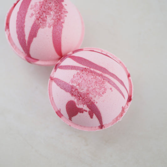 Pink Sugar Vegan Bath Bomb