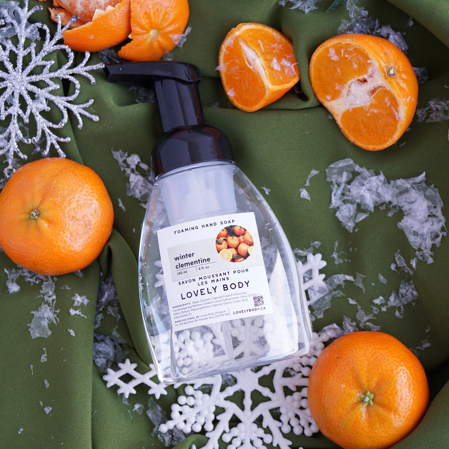 Winter Clementine Foaming Hand Soap & Refills